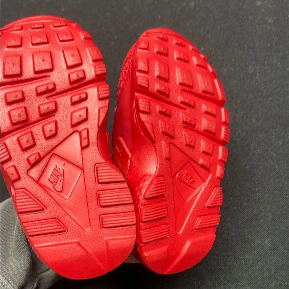 Nike Red Sneakers Chunky Design